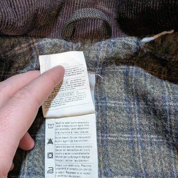 Carhartt Navy Blue Chore Coat Blanket Lined Size XL - Picture 9 of 13